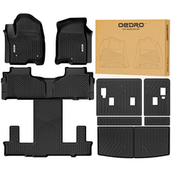 OEDRO front-row floor mats protect the front footwell from dirt and moisture