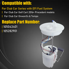 OEKITS fuel pump assembly for Club Car Onwards EFI