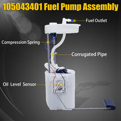 OEKITS fuel pump assembly for Club Car Tempo EFI