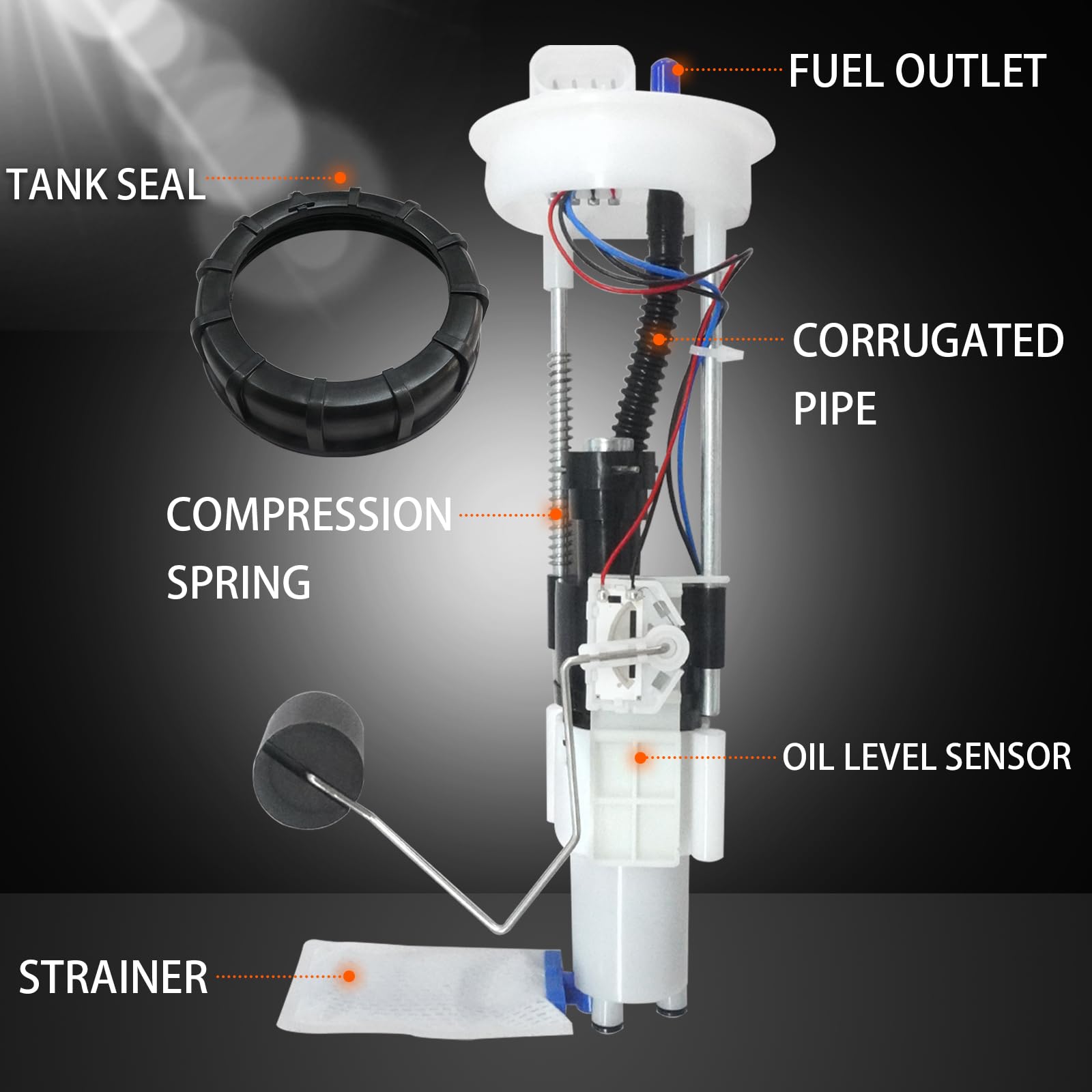 OEKITS RZR 800 S fuel pump supports consistent fuel delivery for reliable performance