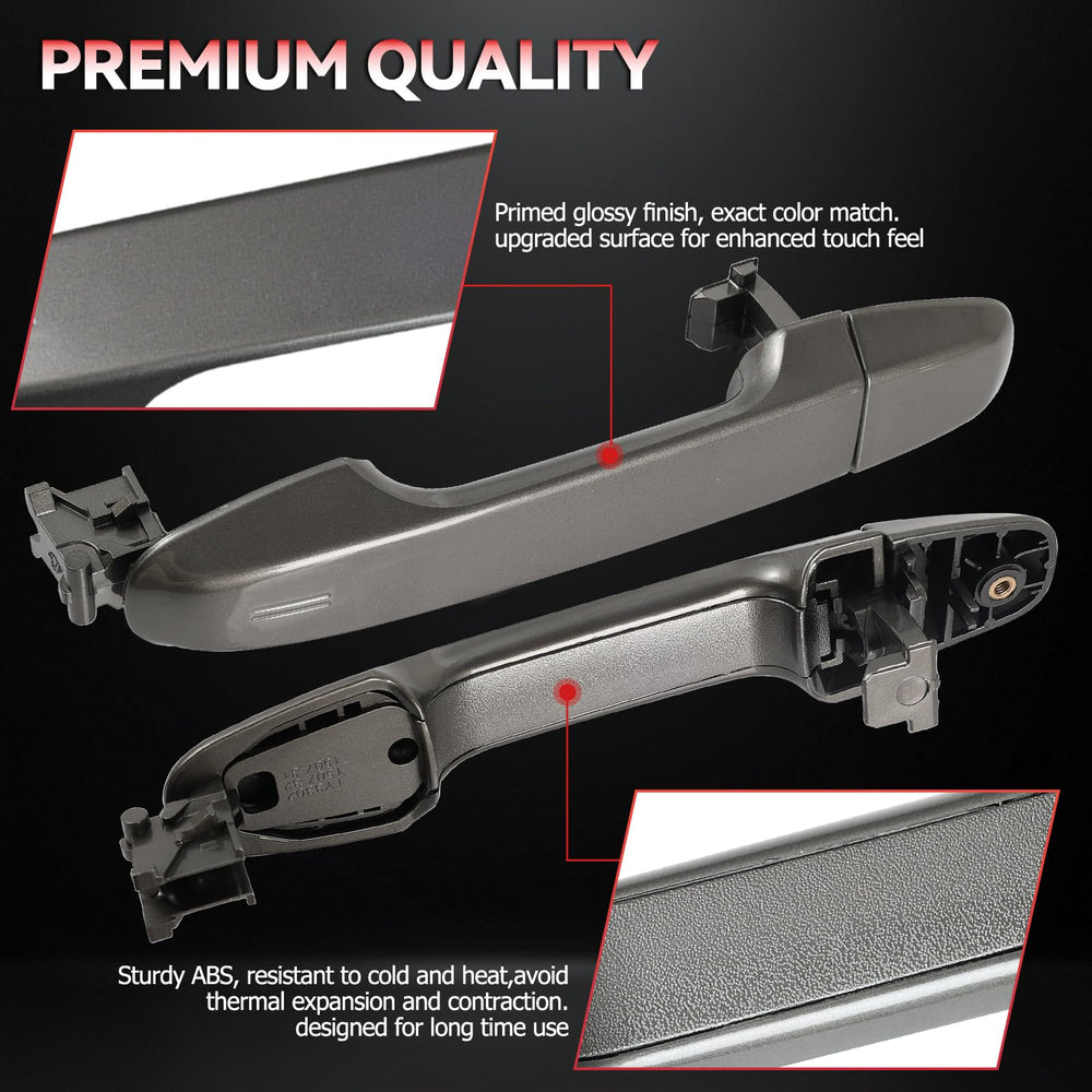 OEMASSIVE Camry rear right exterior handle in gray, effortless swap for secure access