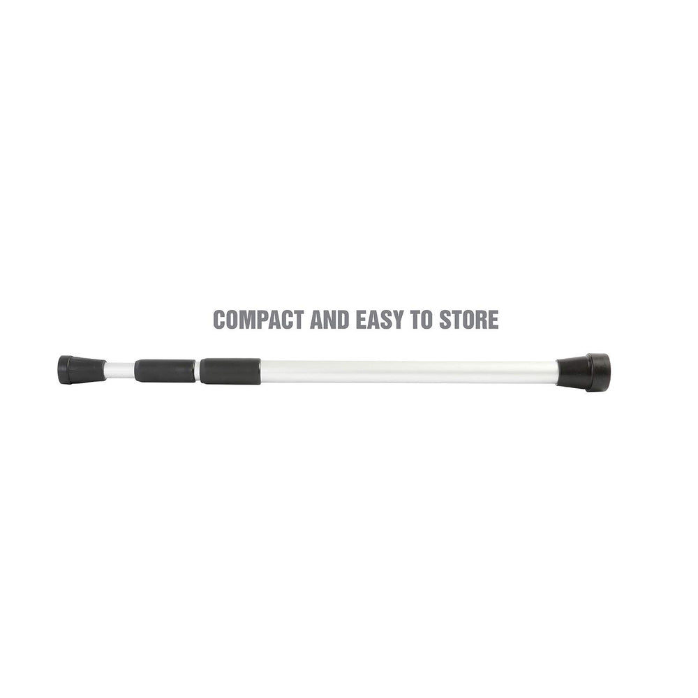 OEMTOOLS 24211 hood prop rod aluminum body keeps weight down while remaining durable.