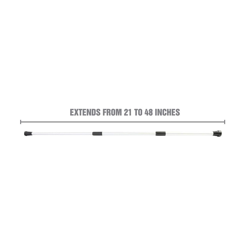 OEMTOOLS 24211 hood prop rod adjustable height enables precise hood positioning.