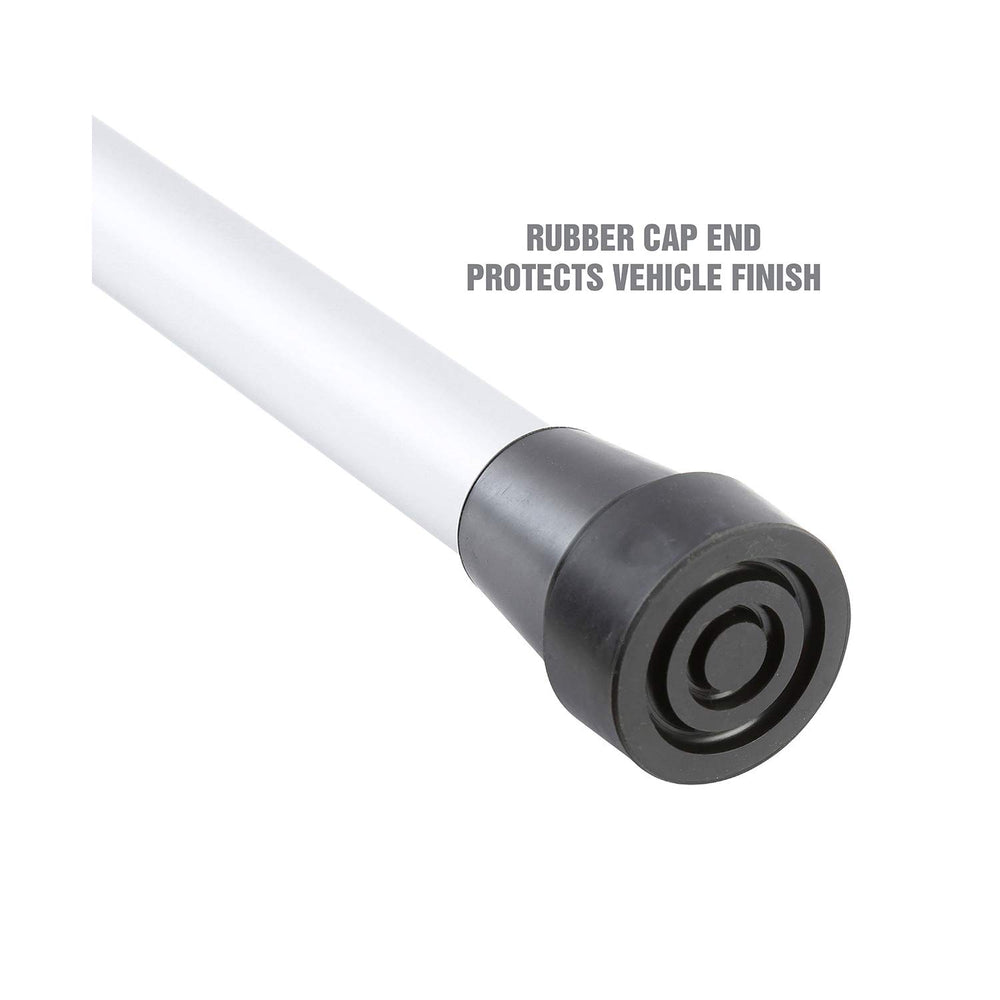 OEMTOOLS 24211 hood prop rod rubber end caps protect finish during use.