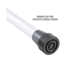 OEMTOOLS 24211 hood prop rod rubber end caps protect finish during use.