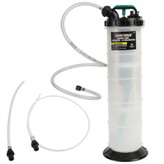 OEMTOOLS 24397 evacuator with brass connectors for reliable vacuum seal during oil removal