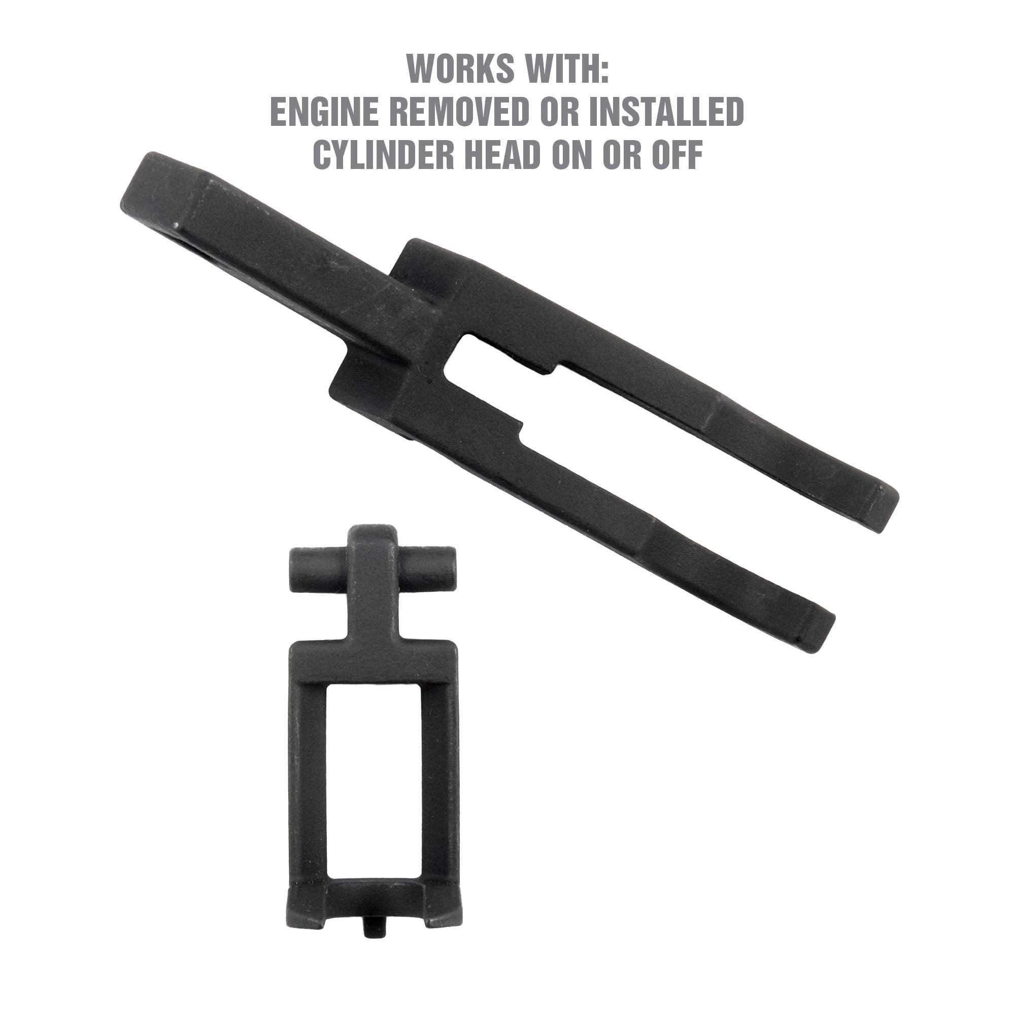 OEMTOOLS 24434 easy-grip handle improves control during compression tasks.