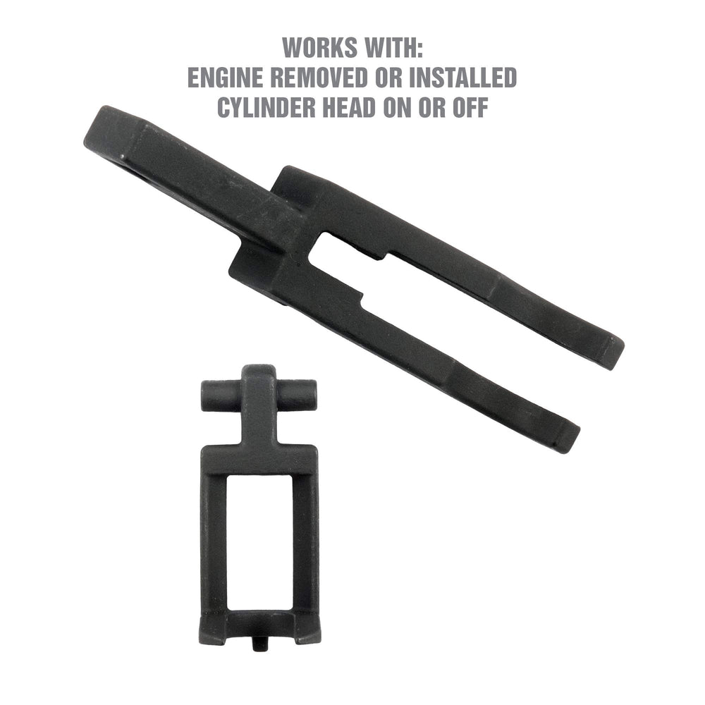 OEMTOOLS 24434 easy-grip handle improves control during compression tasks.