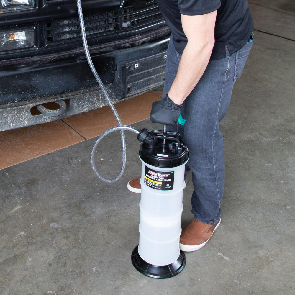 Motorcycle and boat maintenance with OEMTOOLS 24936 fluid extractor