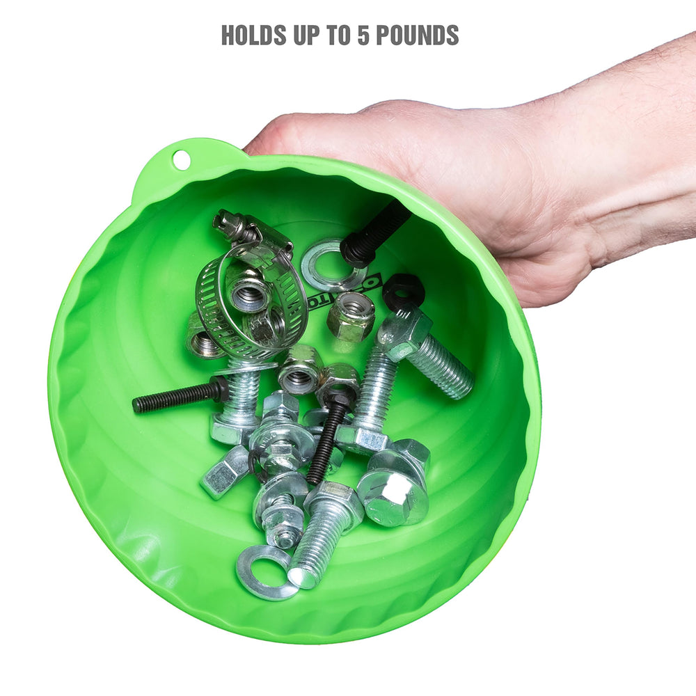 OEMTOOLS 25114 magnetic nut cup in vertical position holding up to 5 pounds