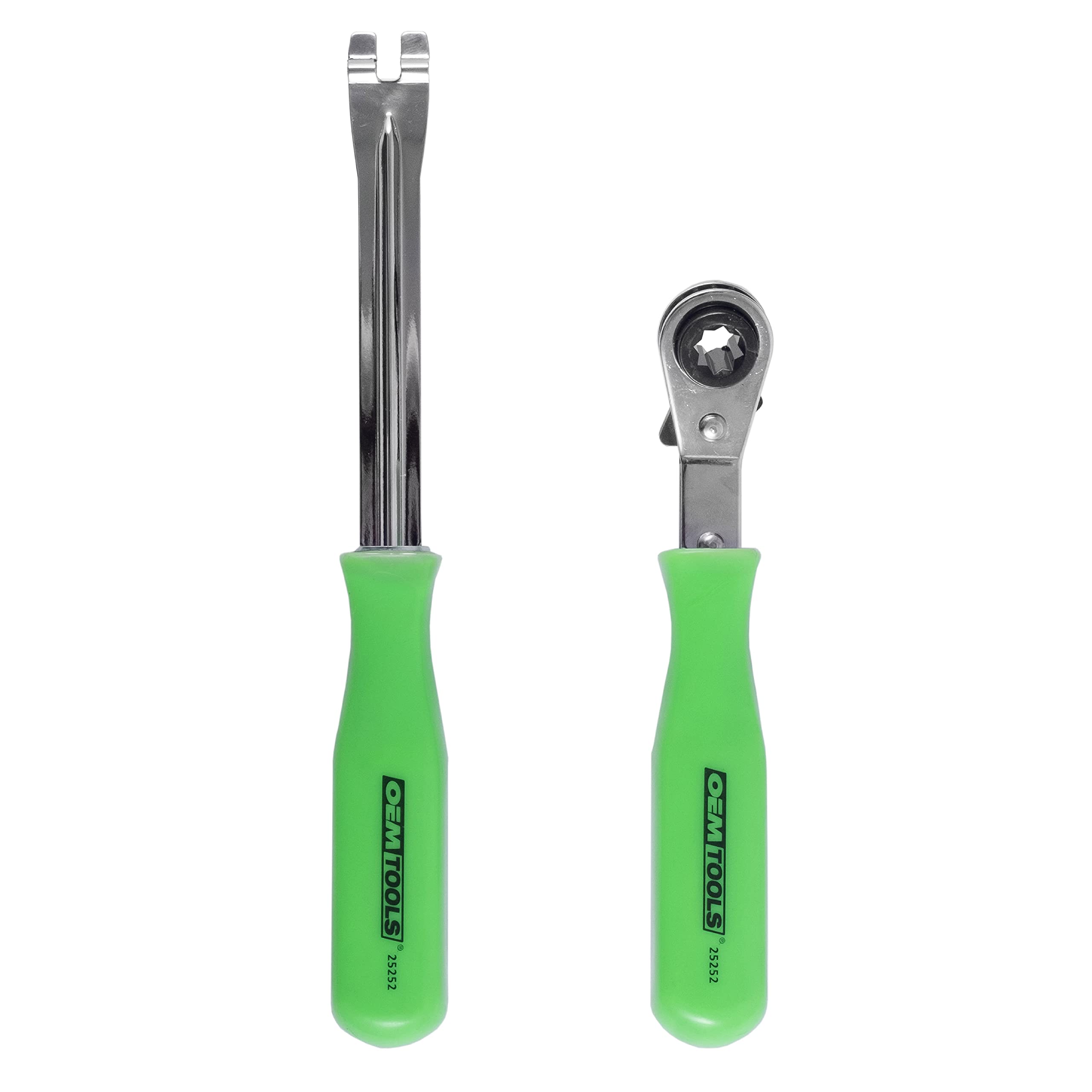 OEMTOOLS 25252 slack adjuster angle head enables precise brake tweaks in tight spaces.