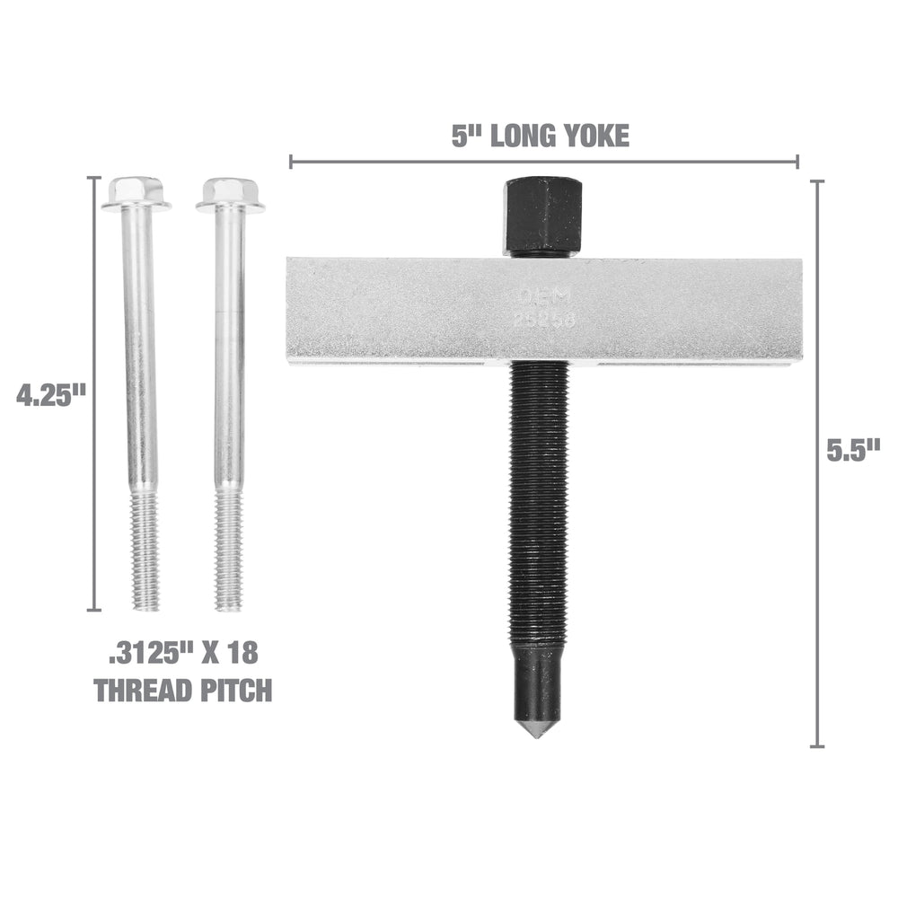 OEMTOOLS 25258 steel construction provides durability for daily tasks.