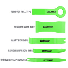 OEMTOOLS 25314 door-panel tools in use for precise, damage-free removal