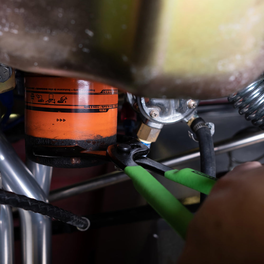 OEMTOOLS 25320 in-use in tight engine bay demonstrating access to compact spaces.