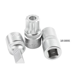 OEMTOOLS 25374 square and hex sockets fit manual transmissions