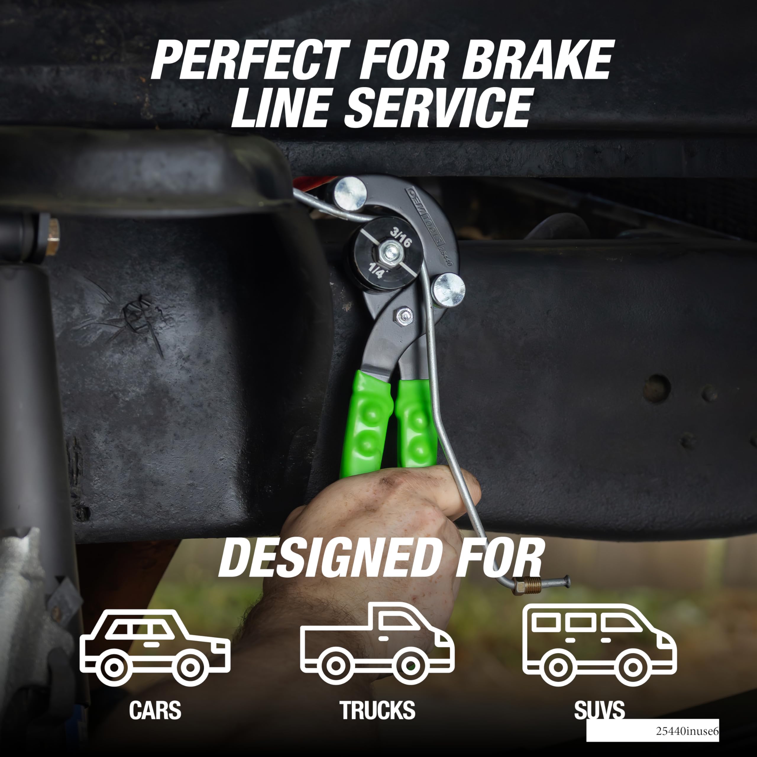 OEMTOOLS 25440 ideal for brake lines and HVAC tubing in busy garages