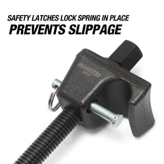 OEMTOOLS 25553 heat-treated forcing mechanism stands up to frequent use.