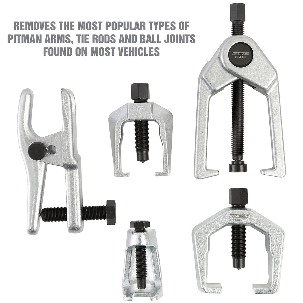 OEMTOOLS 26554 ball joint puller kit enabling safe removal and installation across vehicles.