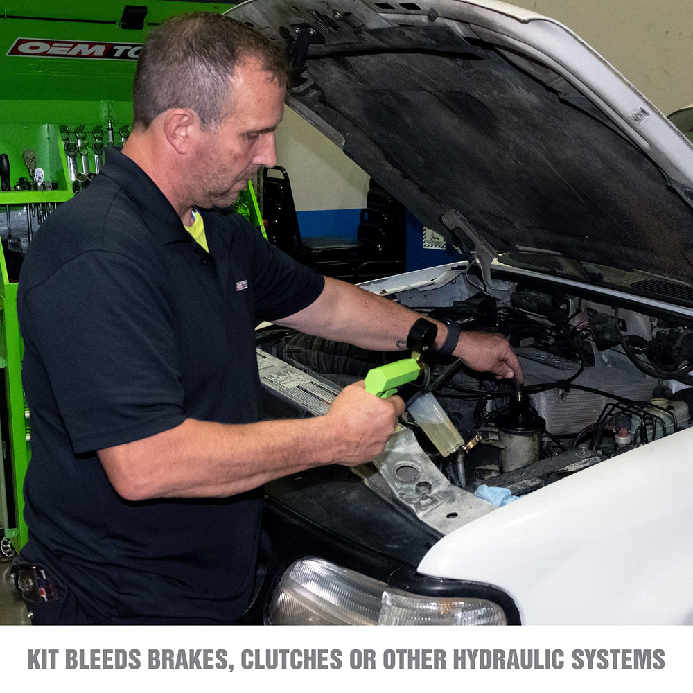 OEMTOOLS 37070 brake bleed setup for quick service