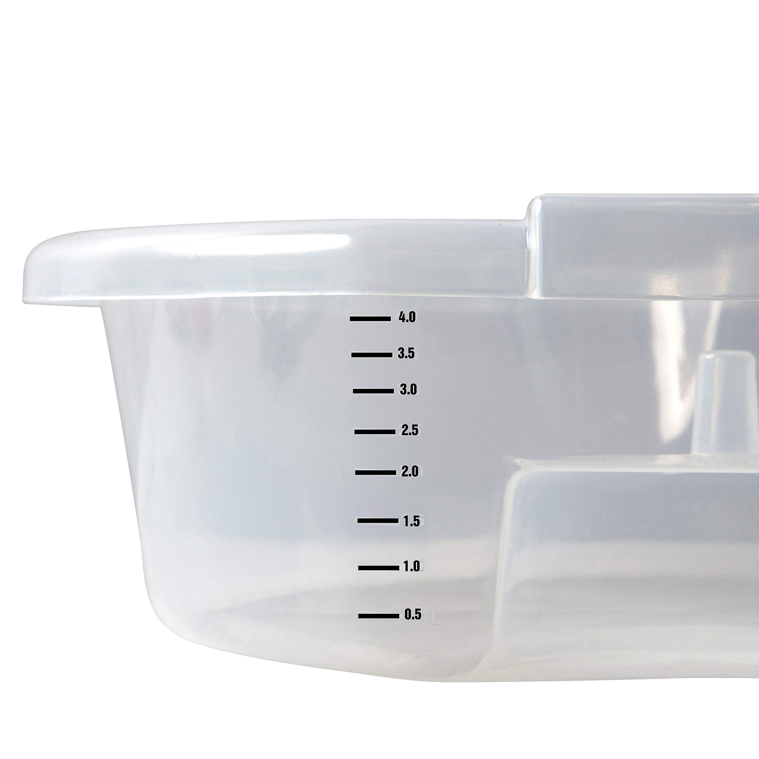 OEMTOOLS 87013 oil drain pan includes a shelf to drain filters neatly.