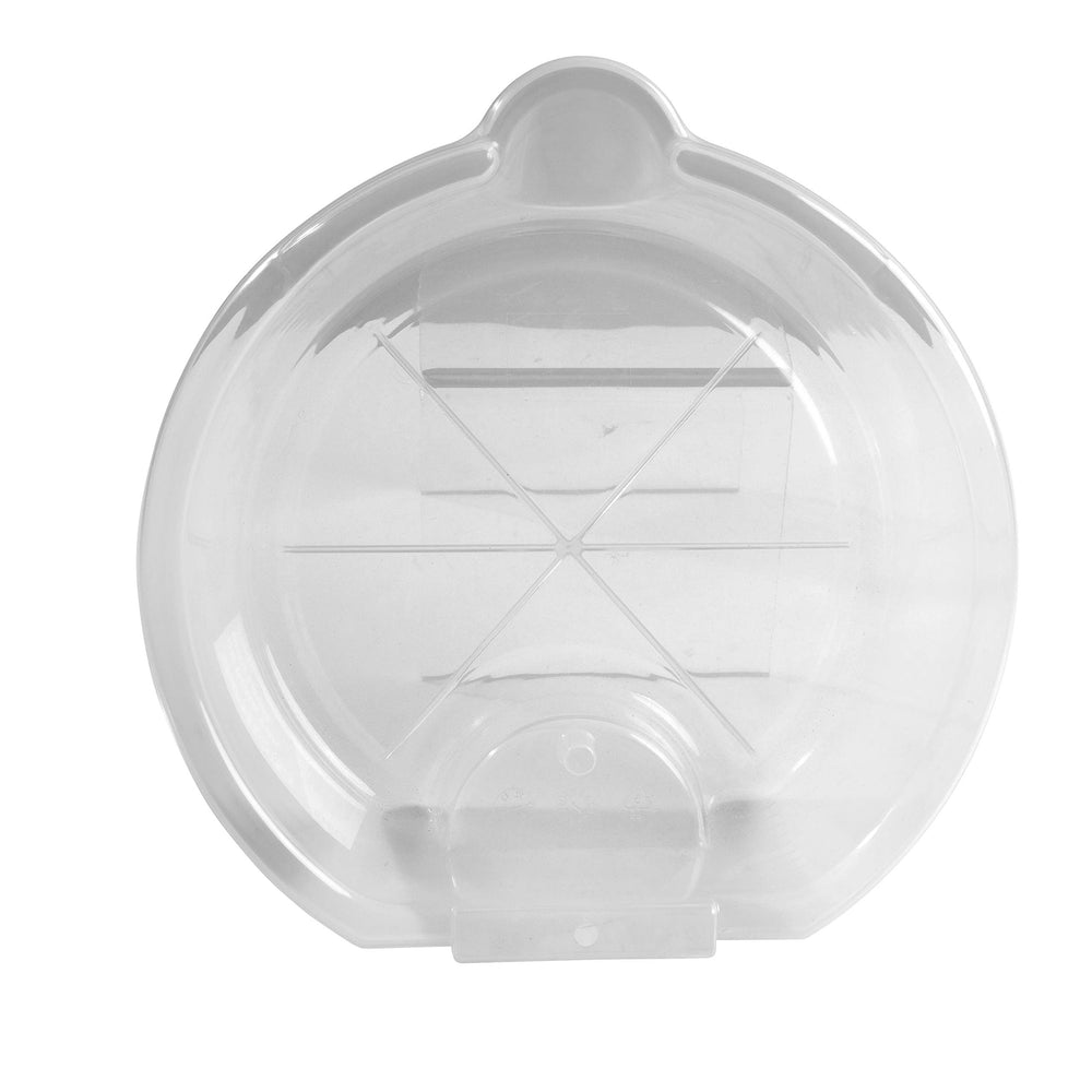 OEMTOOLS 87013 drain pan transparent design helps gauge volume during pouring.
