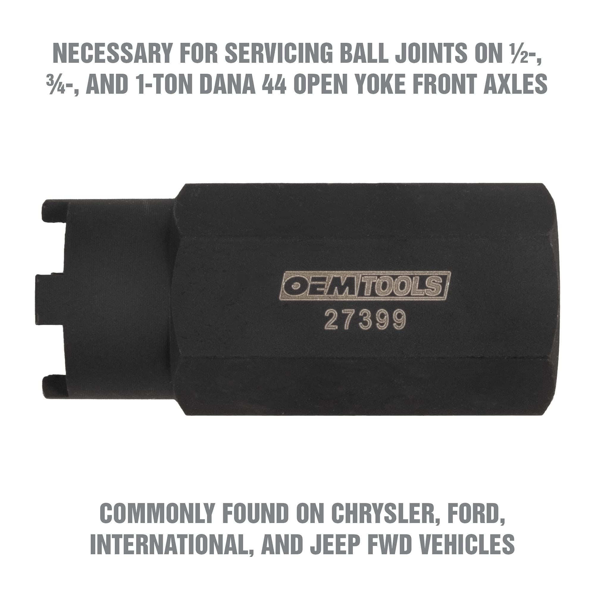 Front axle service with Dana 44 compatible tool from OEMTOOLS 27399