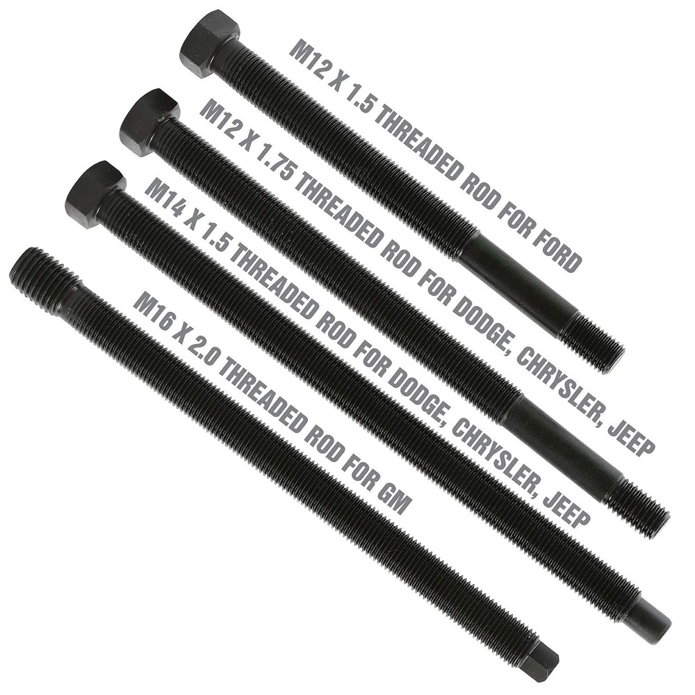 OEMTOOLS black phosphate finish resists corrosion for tough garage environments.