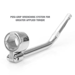 OEMTOOLS chrome vanadium steel O2 wrench offers durable performance in tough conditions.