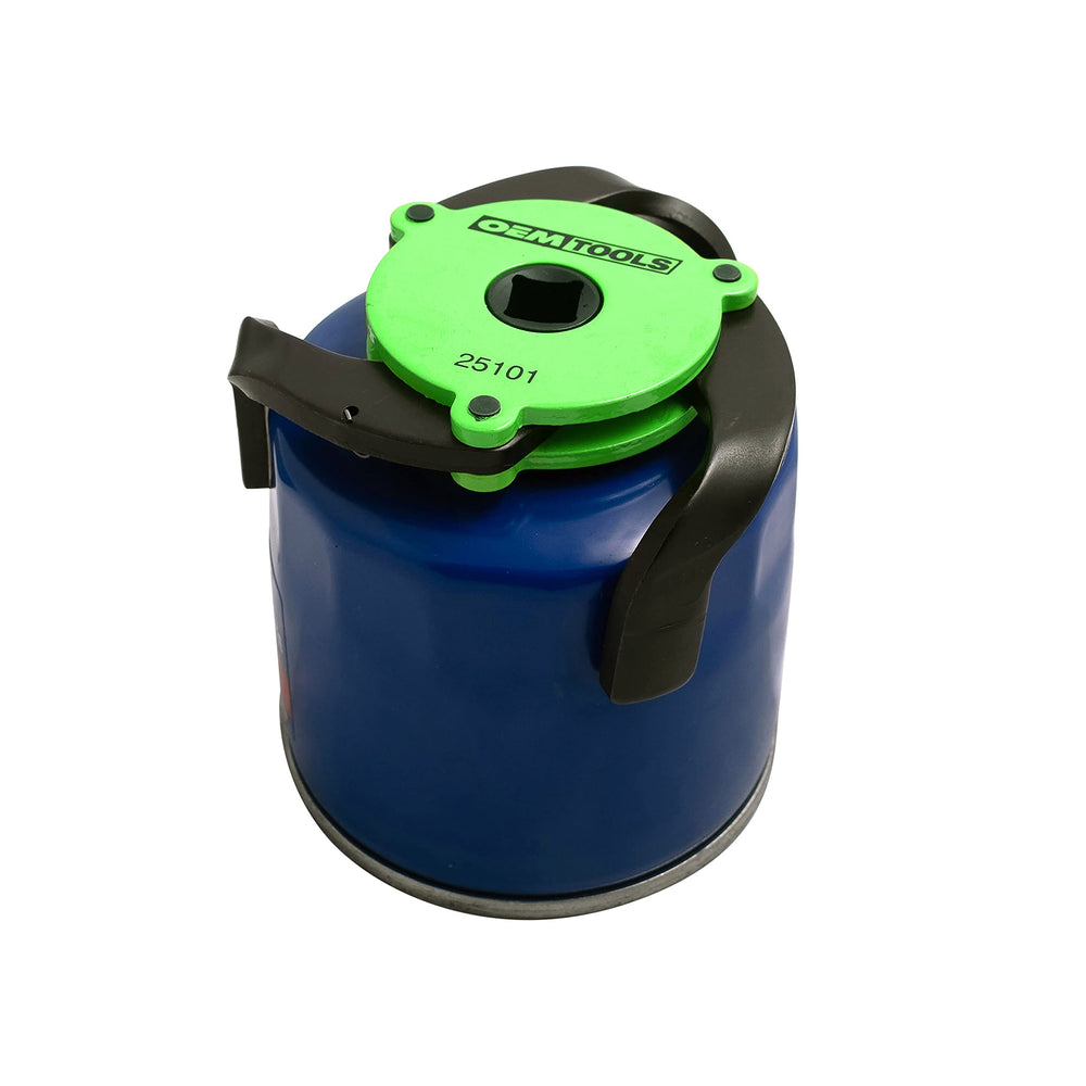 OEMTOOLS fits 2.4 to 3.6 inch filters across cars, trucks, and SUVs.