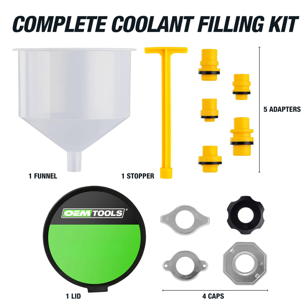 OEMTOOLS workspace cleanup after coolant changes is easier
