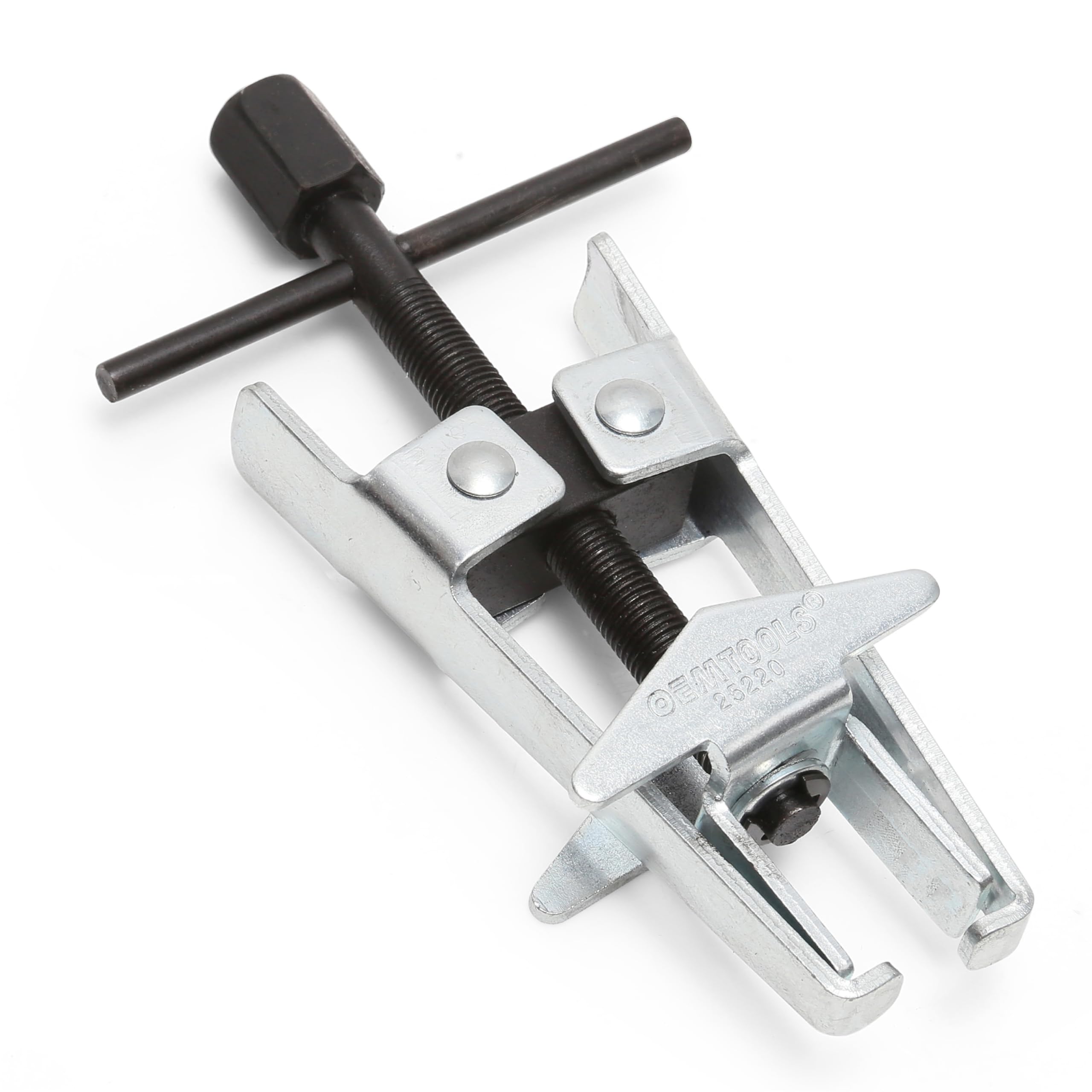 OEMTOOLS overhead valve spring compressor with sliding T-handle for easy removal.