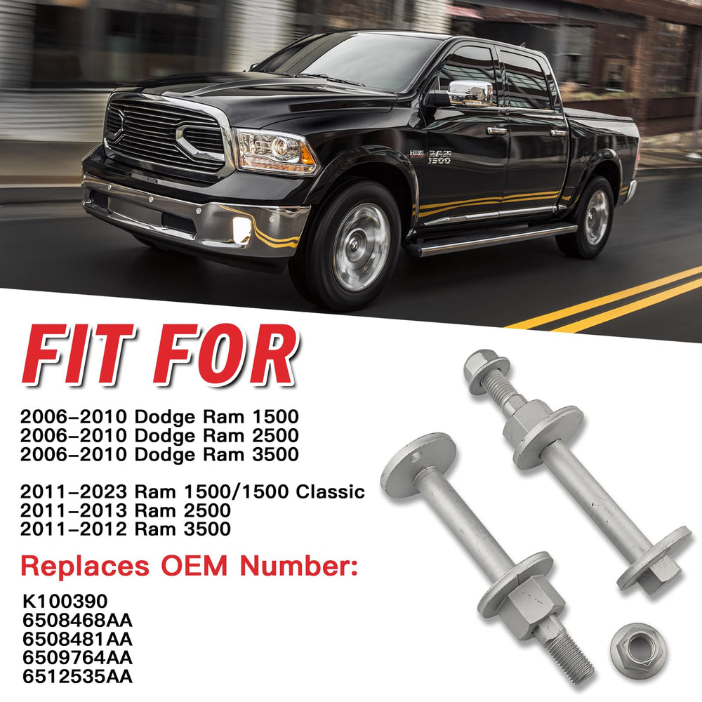 OEMUTA cam bolts kit with washers for Ram 2500—durable cam alignment