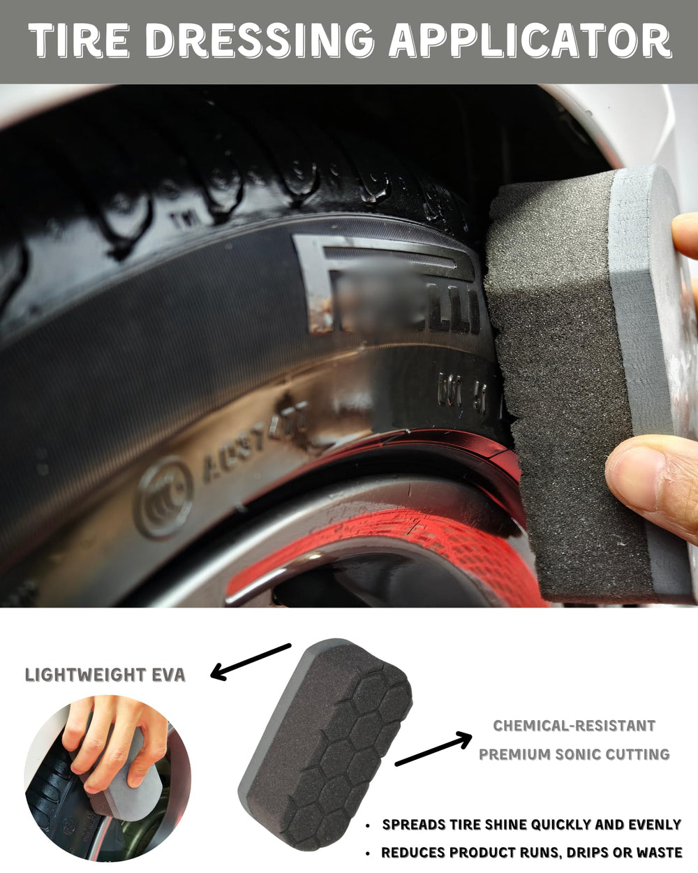 oesee plush wash mitt cushions cleaning solution while minimizing scratch risk on rims