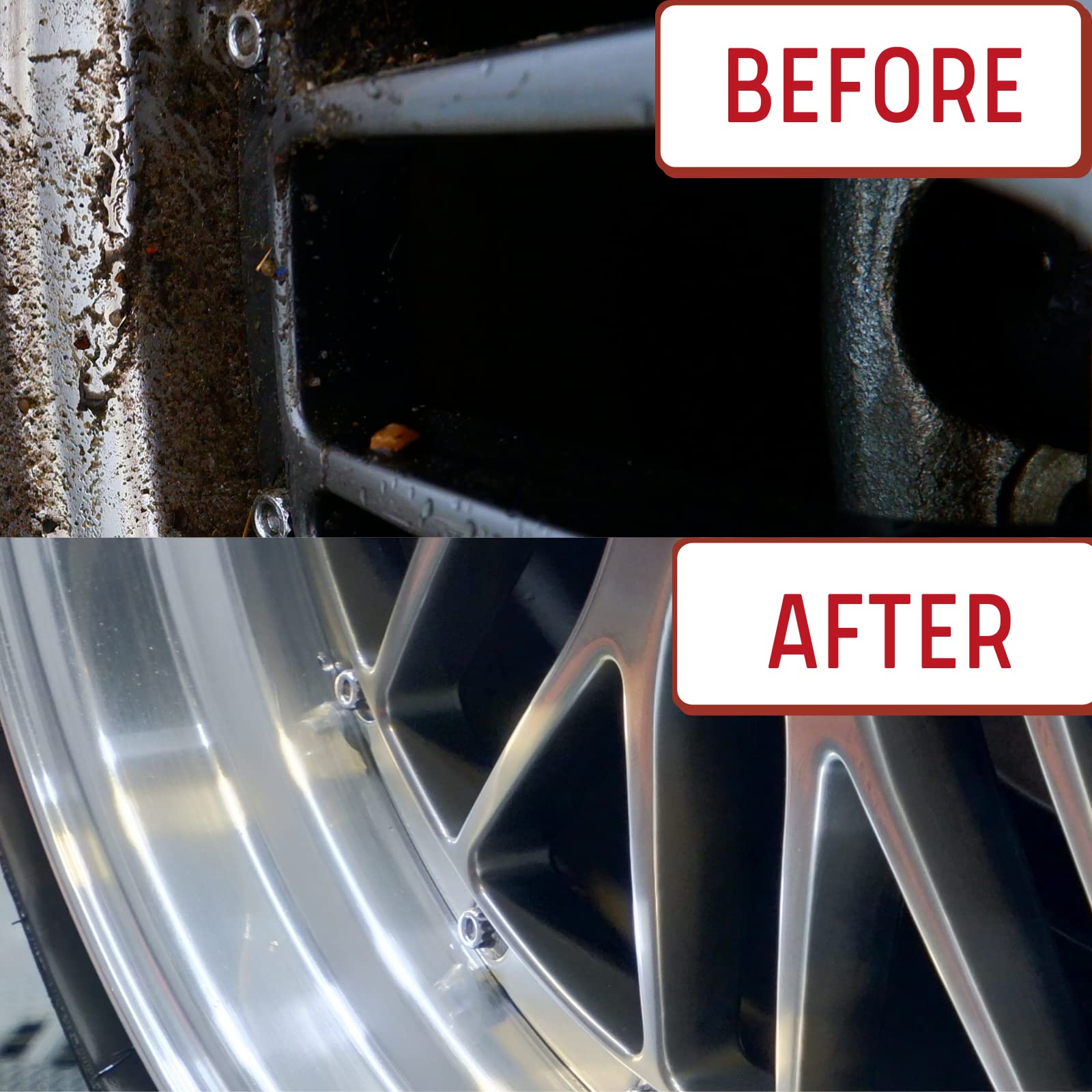 oesee cleaning action showing brushes drying after use