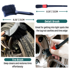 oesee bendable wheel brush reaching hard-to-clean areas