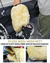 Oesee Stiff Tire Brush tackles stubborn mud from tires and rims.