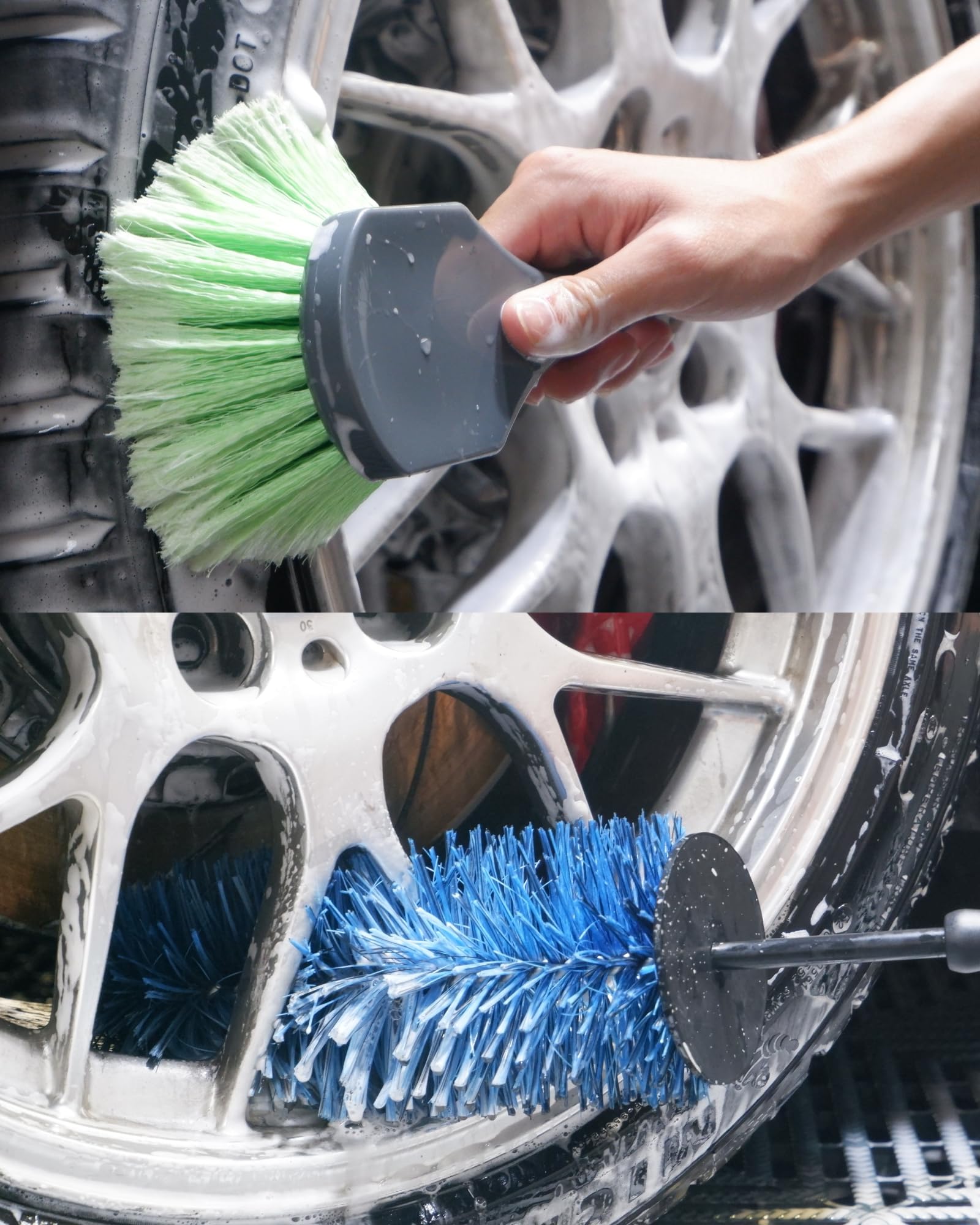 oesee durable materials ensure long-lasting wheel cleaning kit.
