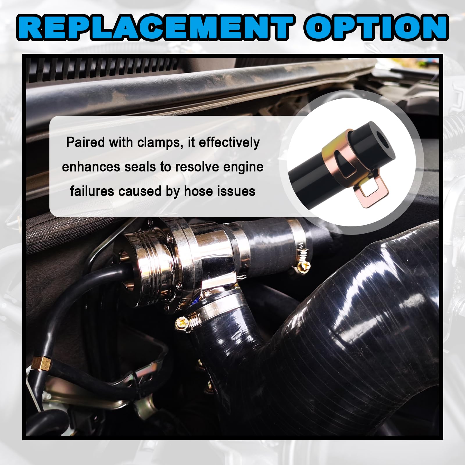 OFBAND heat-resistant silicone design withstands high temperatures in engine compartments.