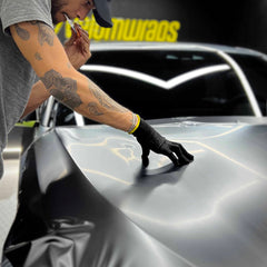 Off-Wrap glove cut-resistant material illustrates durable protection during wraps.