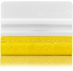Off-Wrap Squeegees with a firm tip for vinyl wrap precision.