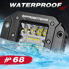 OFFROADTOWN durable die-cast aluminum housing with IP68 protection