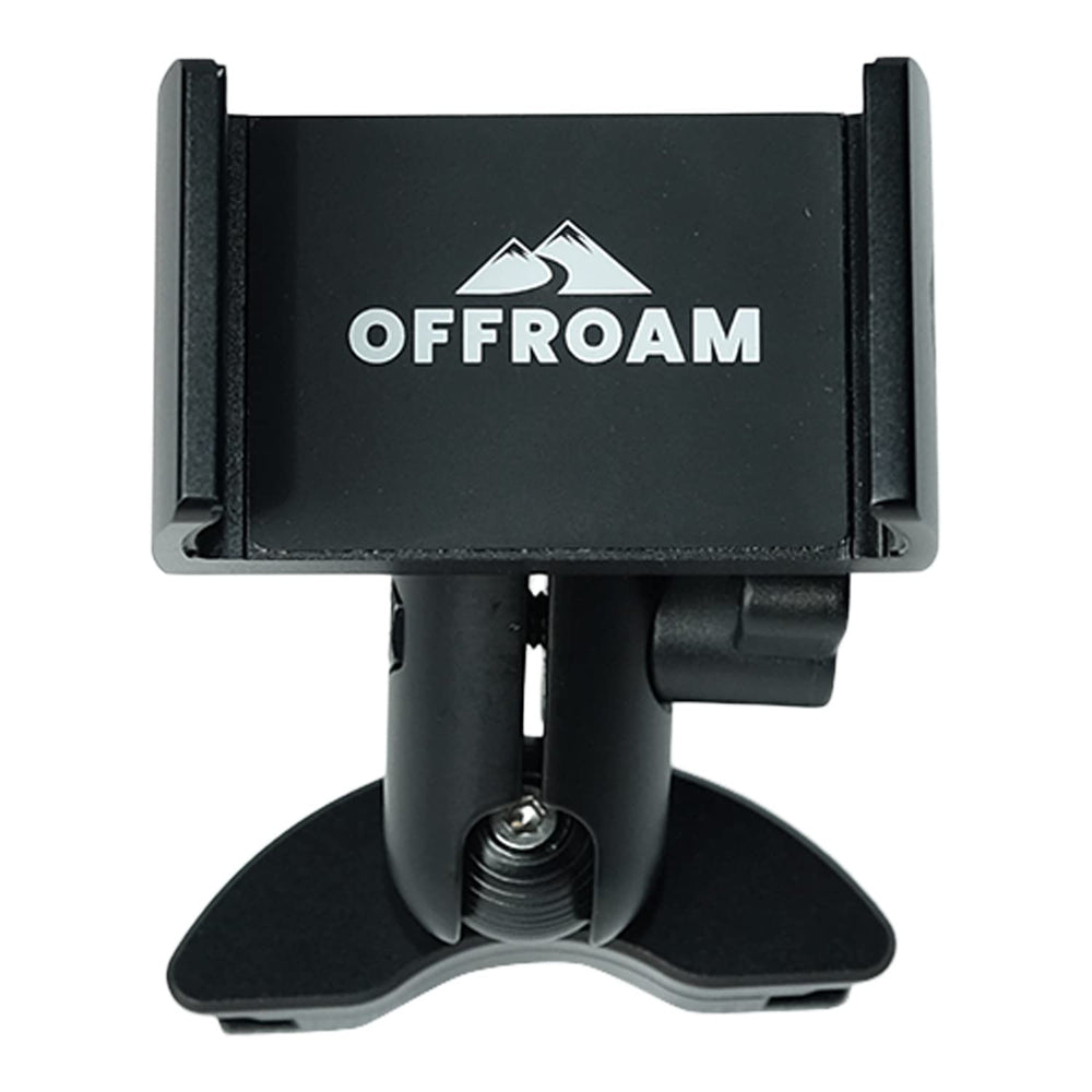 Offroam mount 360-degree swivel arm provides flexible viewing angles.