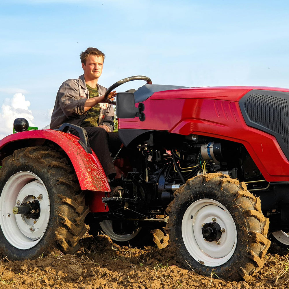 OFIG magnetic tractor mirror improves situational awareness on heavy equipment.