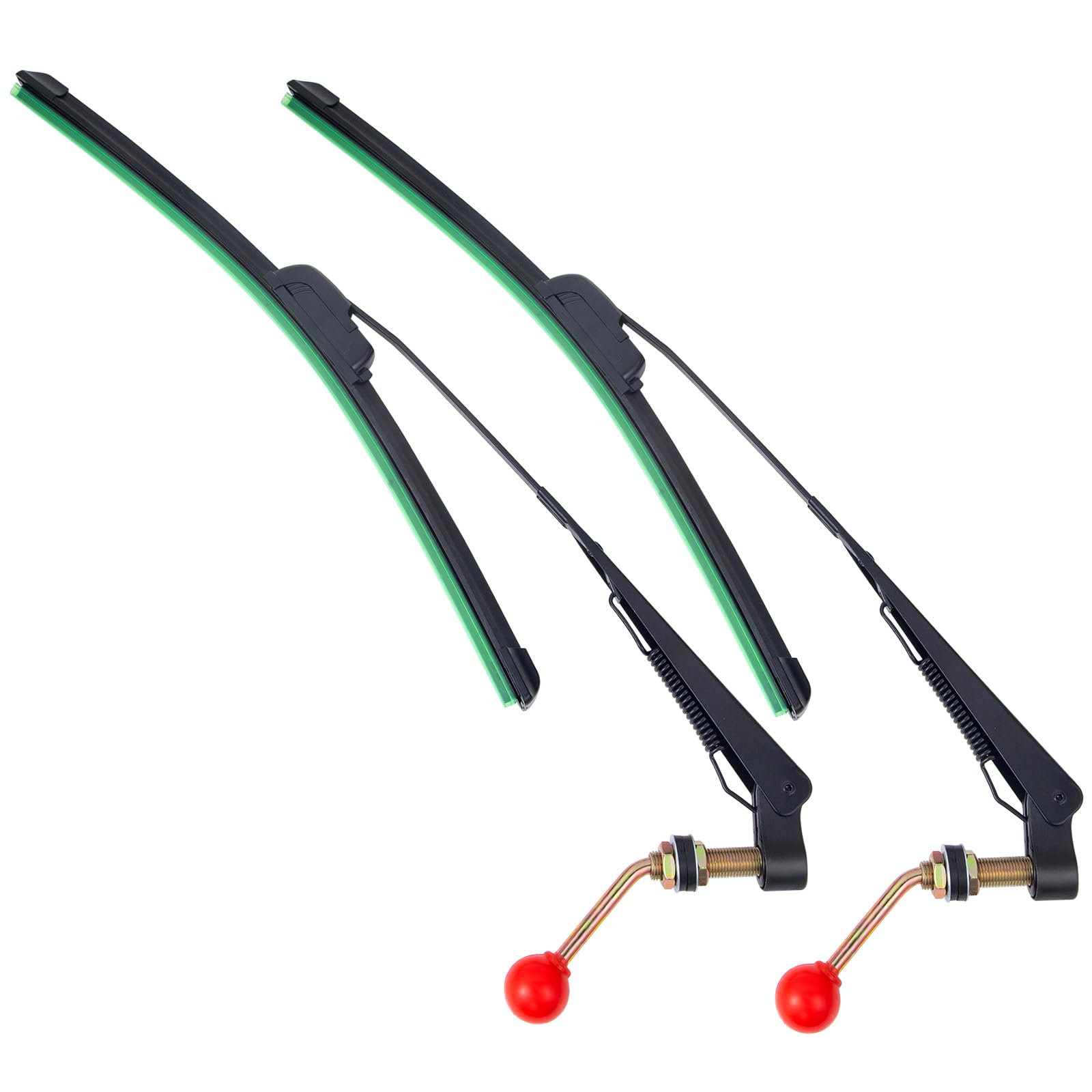 OFIG UTV Wiper Kit front view shows universal fit for clear visibility in mud