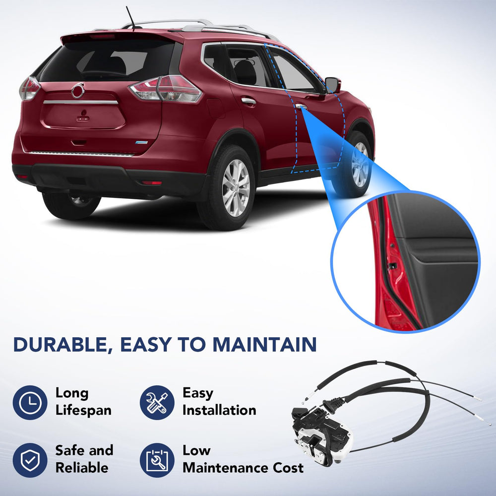 OGATOO anti-theft mechanism enhances safety for your passenger door latch.