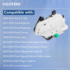 OGATOO door lock actuator closeup highlights durable metal construction for reliable locking.