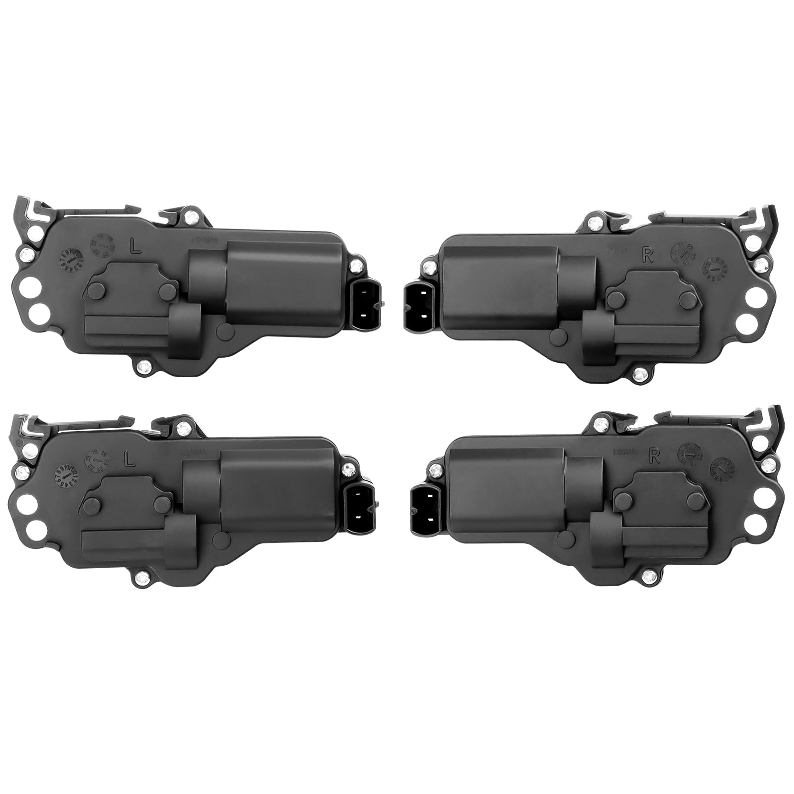 OGATOO installation guide door lock actuator with simple mounting steps