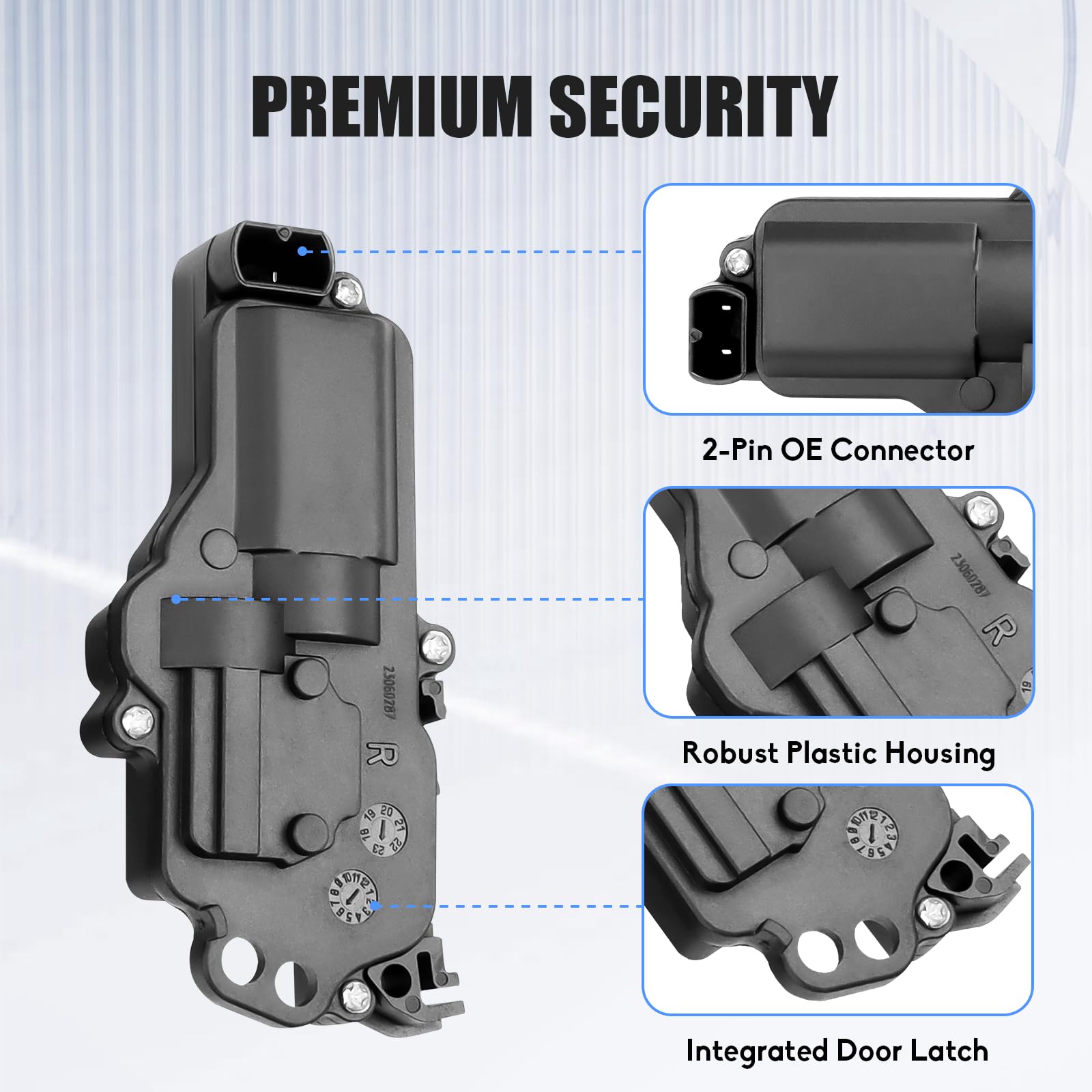 OGATOO rear-left door lock actuator, durable construction for long service