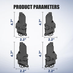 OGATOO rear-right door lock actuator, robust design for repeated cycles