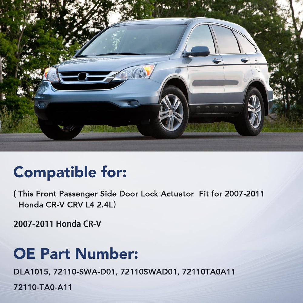 OGATOO door lock latch on the front passenger side improves locking reliability